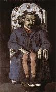 Paul Cezanne Portrait of Achille Emperaire oil on canvas